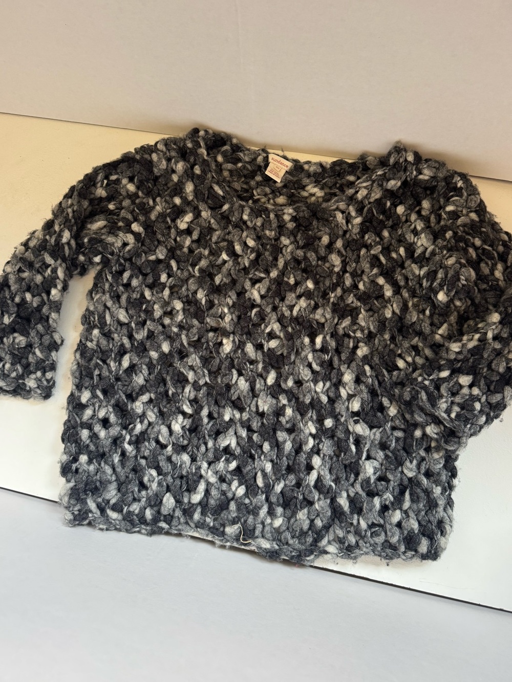 Sundance Chunky Wool Knit Sweater size XS